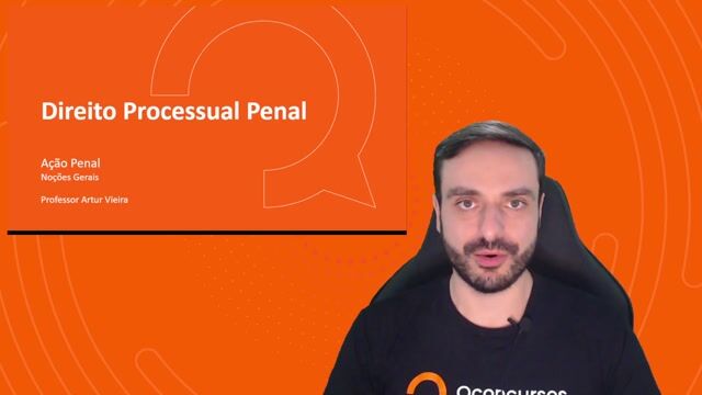 Ação Penal - Noções Gerais
