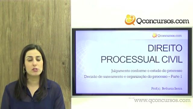 Decisão de Saneamento e Organização do Processo - Parte 1