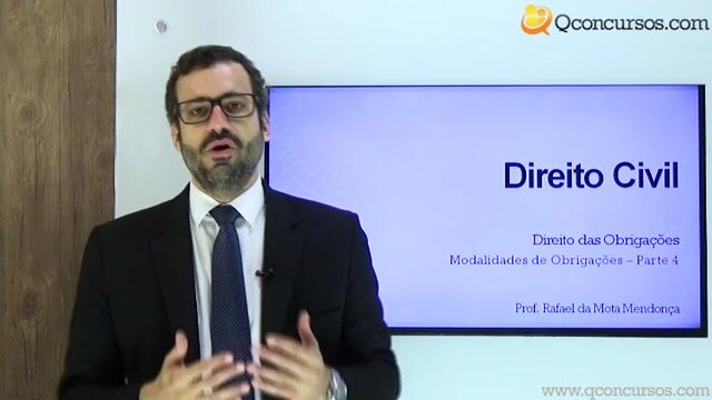 Modalidades de Obrigações - Parte 04