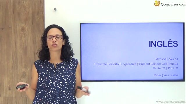 Presente perfeito progressivo | Present perfect continuous - Parte 02