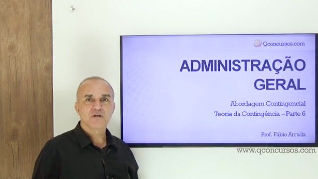 Teoria da Contingência - Parte 06 