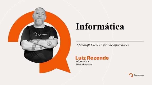 02 - Microsoft Excel - Tipos de operadores