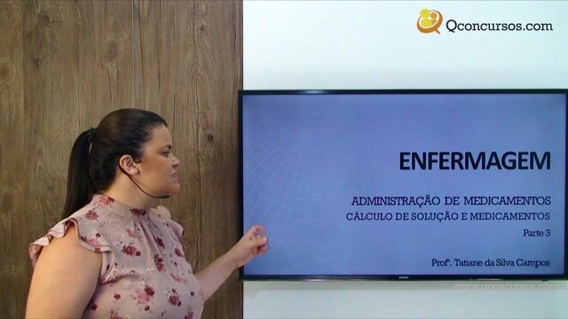 Cálculo de Solução e Medicamentos - Parte 03