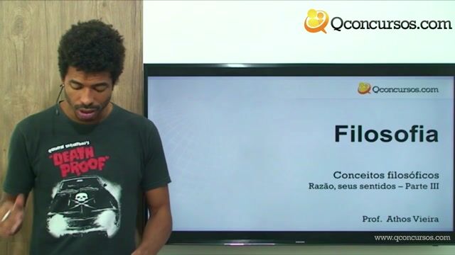Razão, seus sentidos - Parte 3
