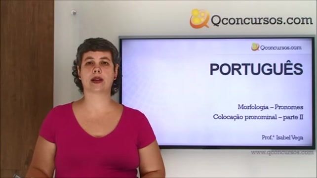 Morfologia - Pronomes - Colocação Pronominal - Parte 2