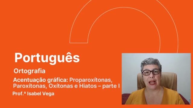 Acentuação gráfica: Proparoxítonas, Paroxítonas, Oxítonas e Hiatos - Parte 01