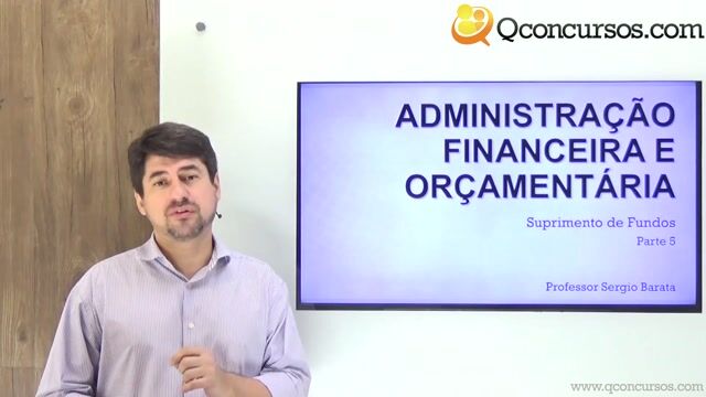 Suprimento de Fundos - Parte 5