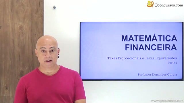 Taxas Proporcionais e Taxas Equivalentes - Parte 1