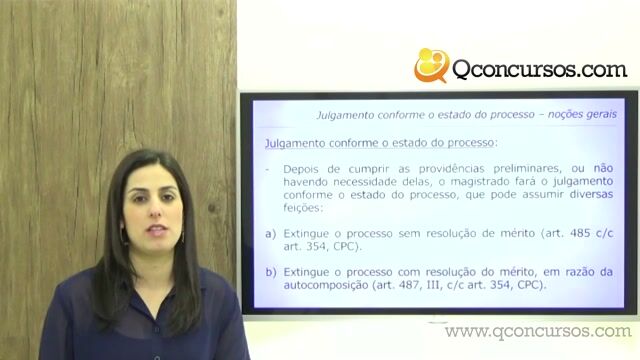 Julgamento Conforme o Estado do Processo - Noções Gerais