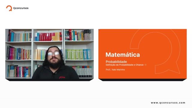 Probabilidade - 01 - Definição de probabilidade e chance - Parte 01