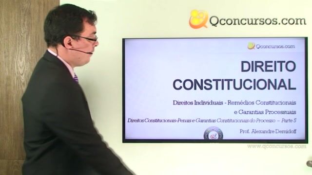 Direitos Constitucionais - Penais e Garantias Constitucionais do Processo - Parte 5