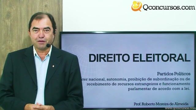 Caráter nacional, autonomia, proibição de subordinação ou de recebimento de recursos estrangeiros e funcionamento parlamentar de acordo com a lei