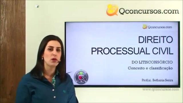 Do Litisconsórcio - Conceito e Classificação