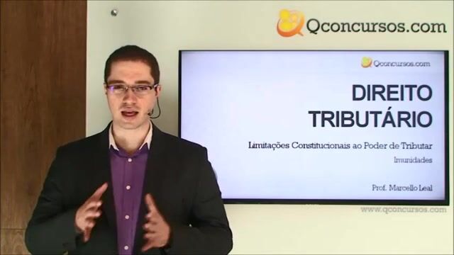 Limitações Constitucionais ao Poder de Tributar - Imunidades