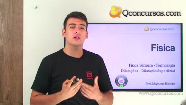 Termologia - Dilatações - Dilatação Superficial