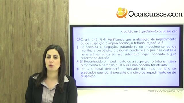 Arguição de Impedimento ou Suspeição - Parte 5 